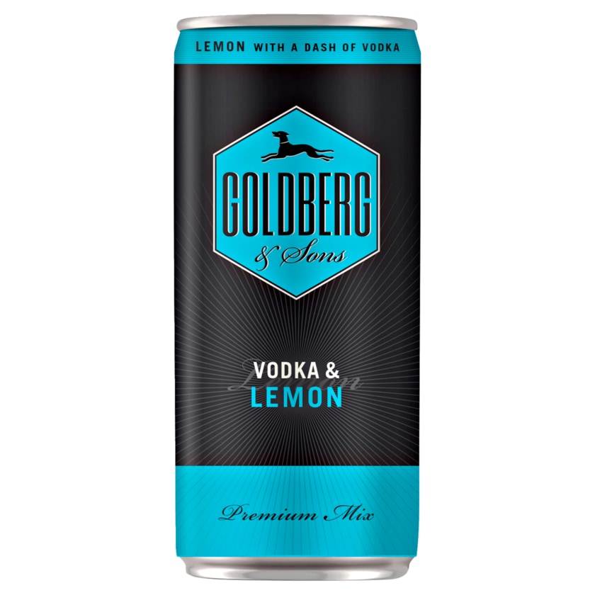 Goldberg & Sons Vodka & Lemon 0,33l
